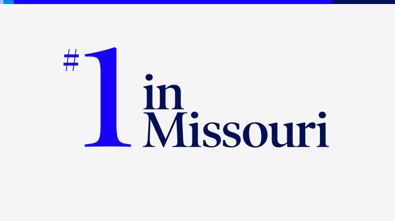 #1 in Missouri