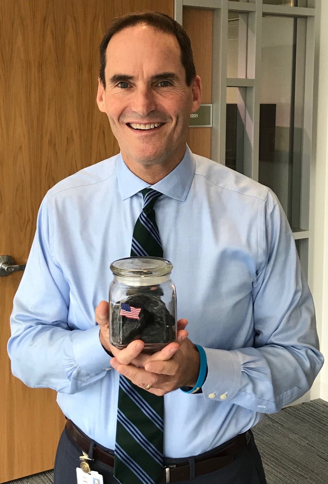 Liekweg with Jar of Coal