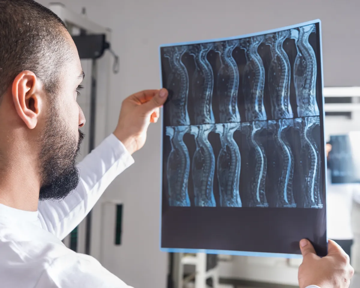 BJC Images Feature Spine Care Research
