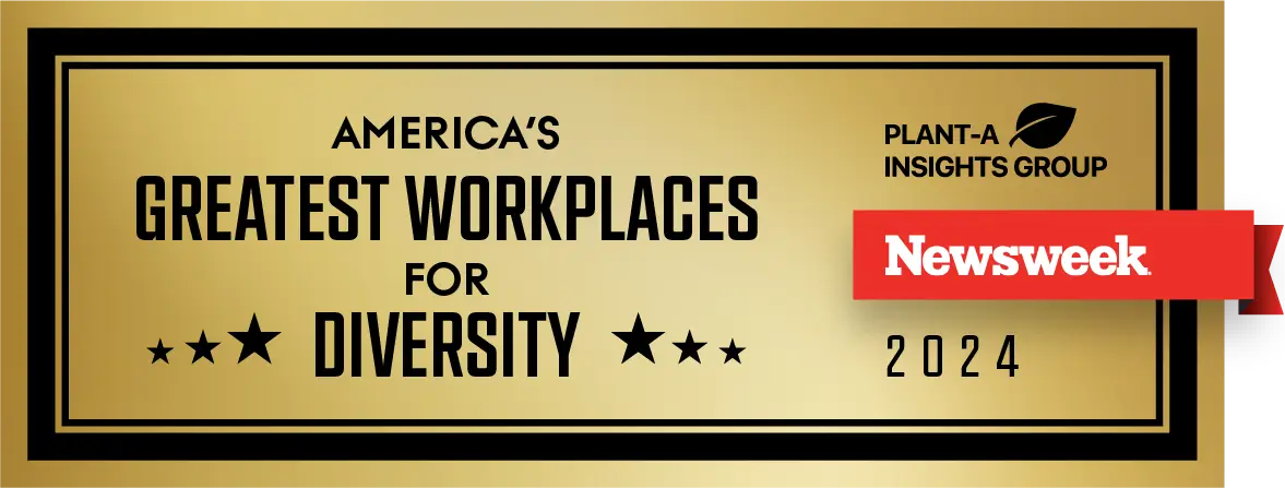 America's Greatest Workplaces for Diversity 2024 - Newsweek Banner