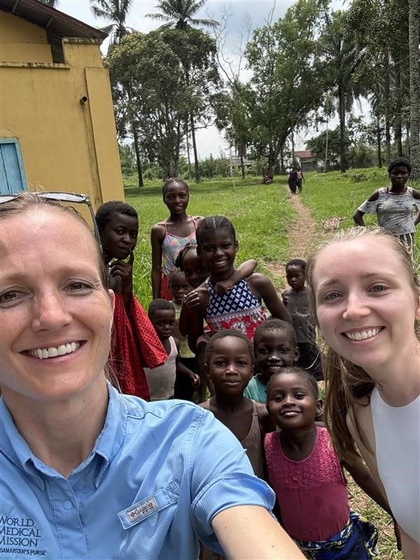 Shannon Potter, MD, recently returned from a medical mission in Vanga