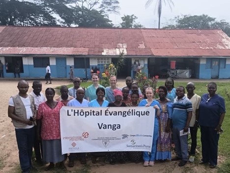 Dr. Potter in Vanga village in the Democratic Republic of the Congo