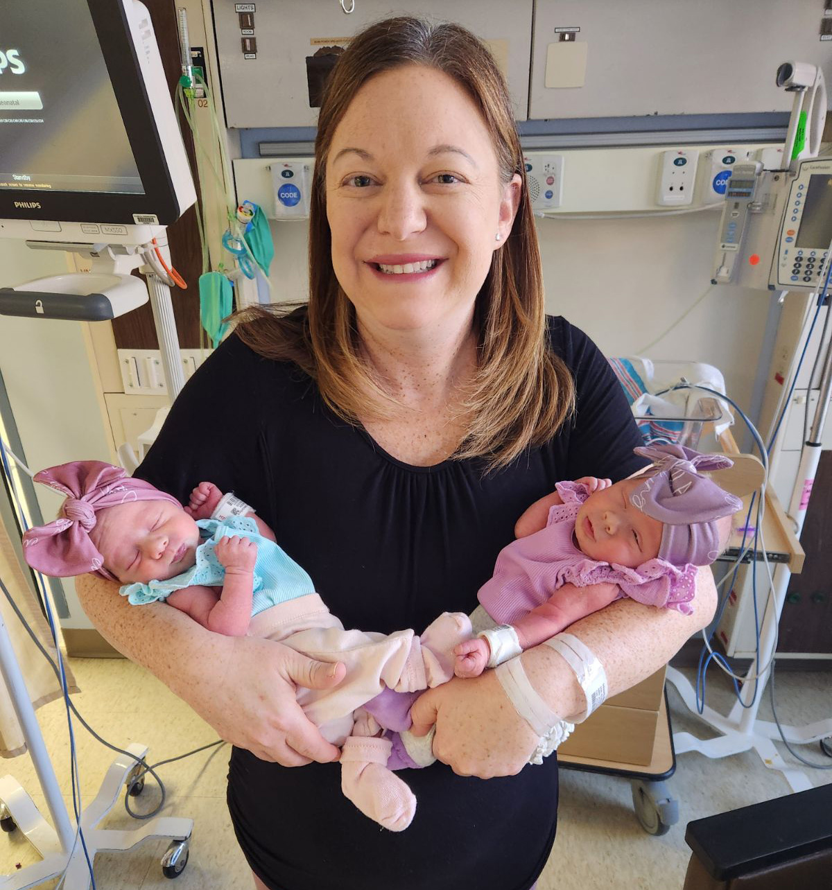 Sara and the babies