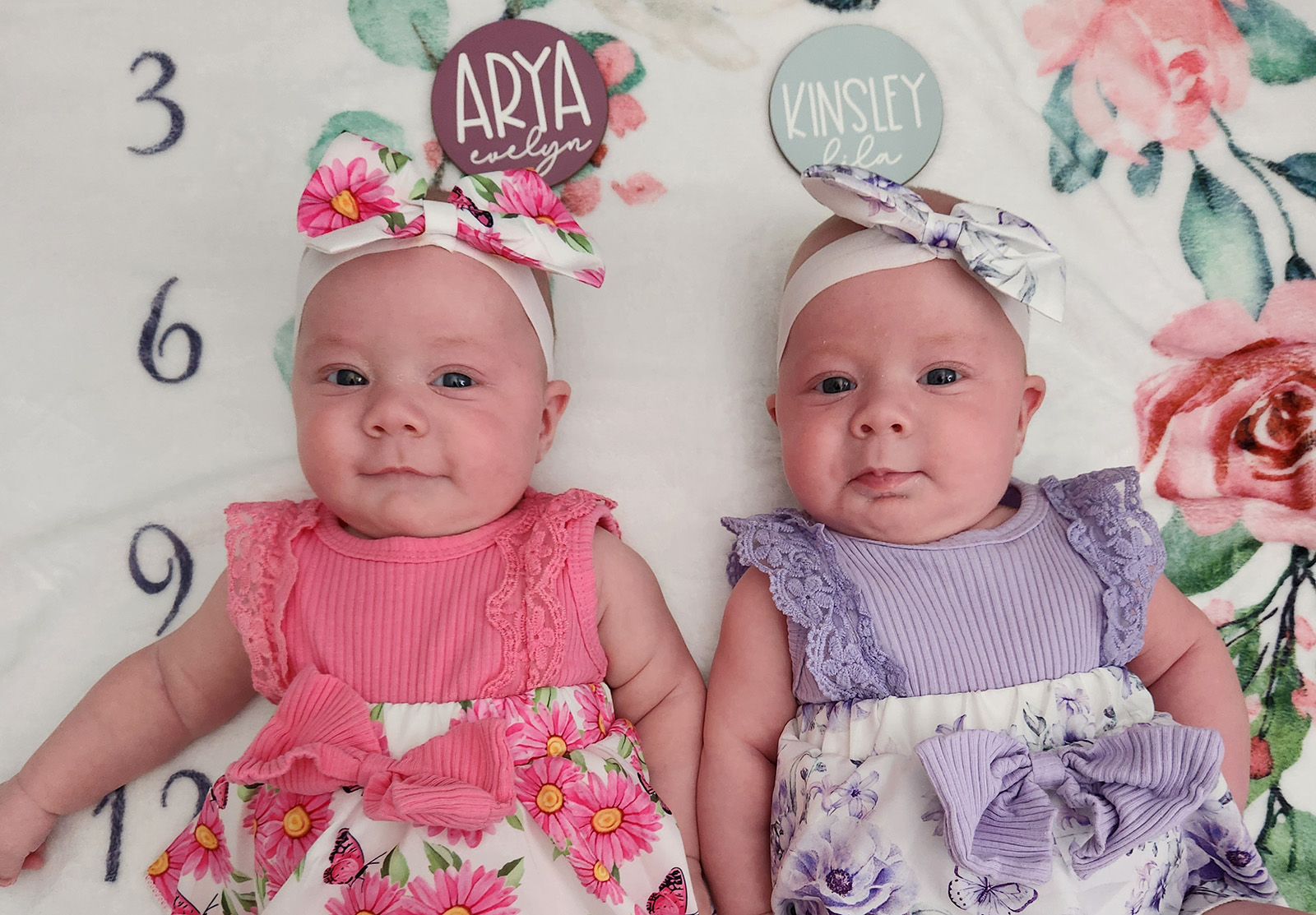 Arya (Left) and Kinsley (right)