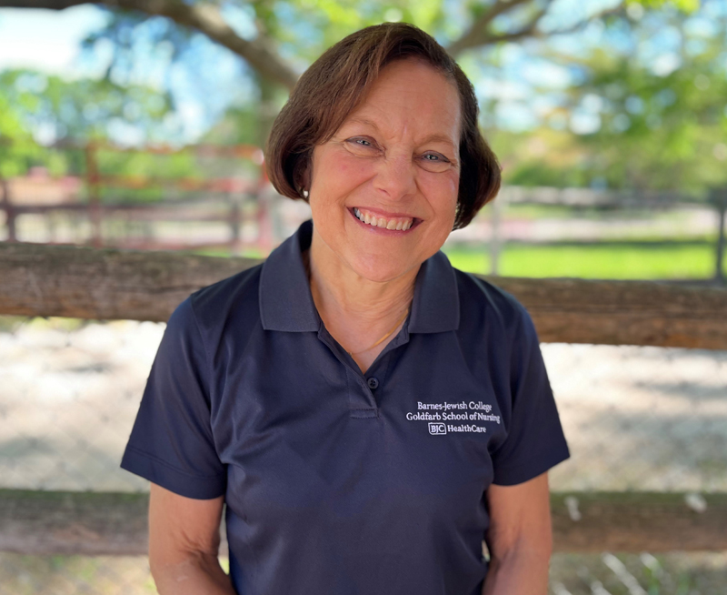 Dr. Bernadette Henrichs, dean of Barnes-Jewish College Goldfarb School of Nursing